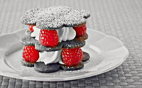 Raspberries And Cream Chocolate Cookies|Michael Ludwigさん