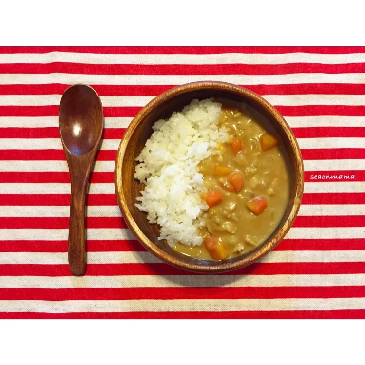 Snapdishの料理写真:給食風のカレー。|ゆこさん