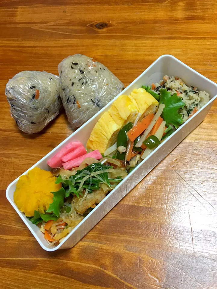 Snapdishの料理写真:今日のお弁当☺︎|あかいちご☺︎さん