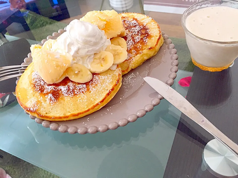 ふわふわホットケーキ♡|まりやんさん