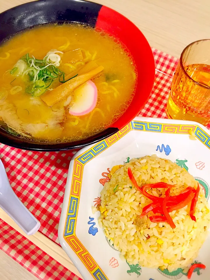 【ボリューミー社食】ラーメン&炒飯|恭子さん