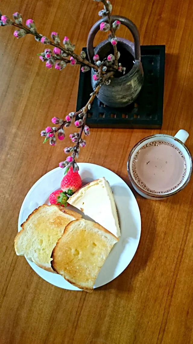 寝坊息子の朝ごはん|くみ。さん