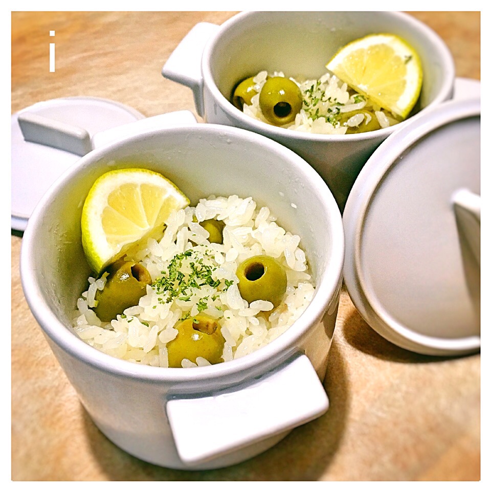 オリーブご飯 【Olive rice】