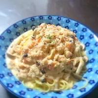 カニのトマトクリームパスタ|タカシさん