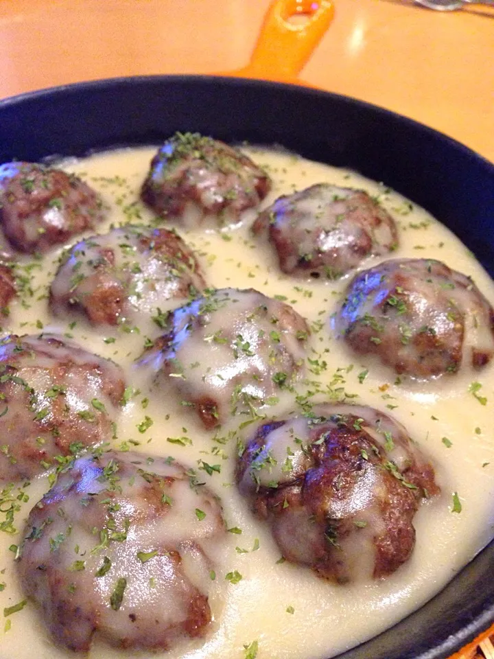 スウェーデン風ミートボール Swedish Wild Boar Meatballs  |Funky Chefさん