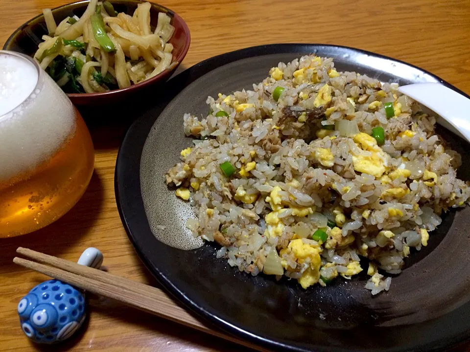 鯖缶チャーハン feat.浅漬けの素|風流料理人さん