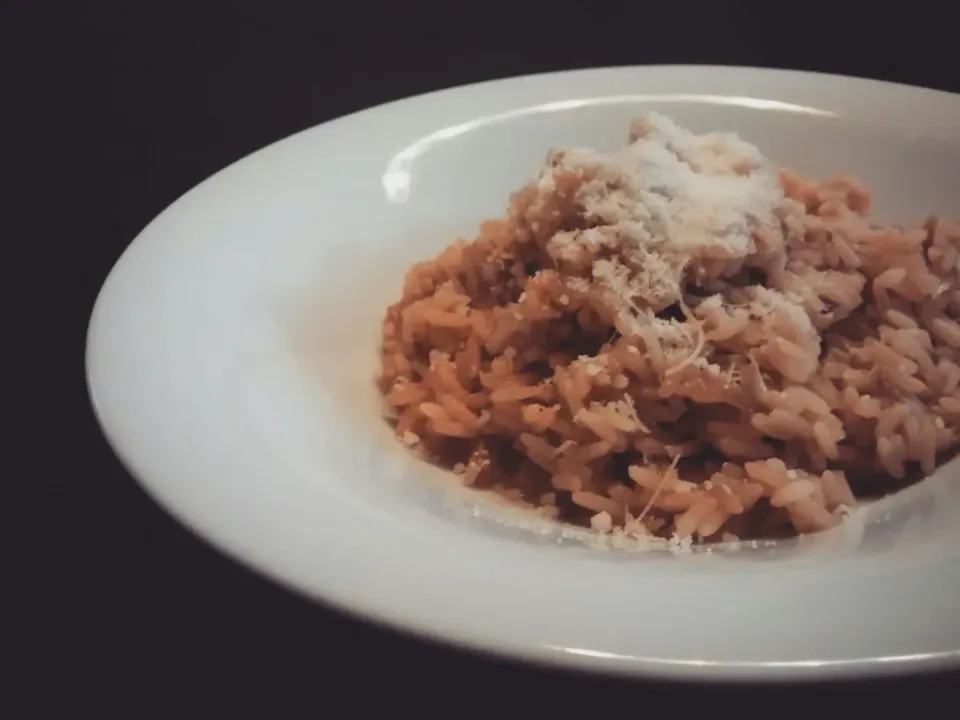 Risotto alla barbabietola rossa (ビーツのリゾット)|小鍋 (pentolina)さん