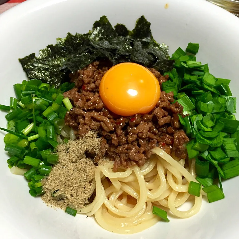 Snapdishの料理写真:日清 まぜ麺の匠 麺屋こころ 台湾まぜそば|カウンター嬢さん