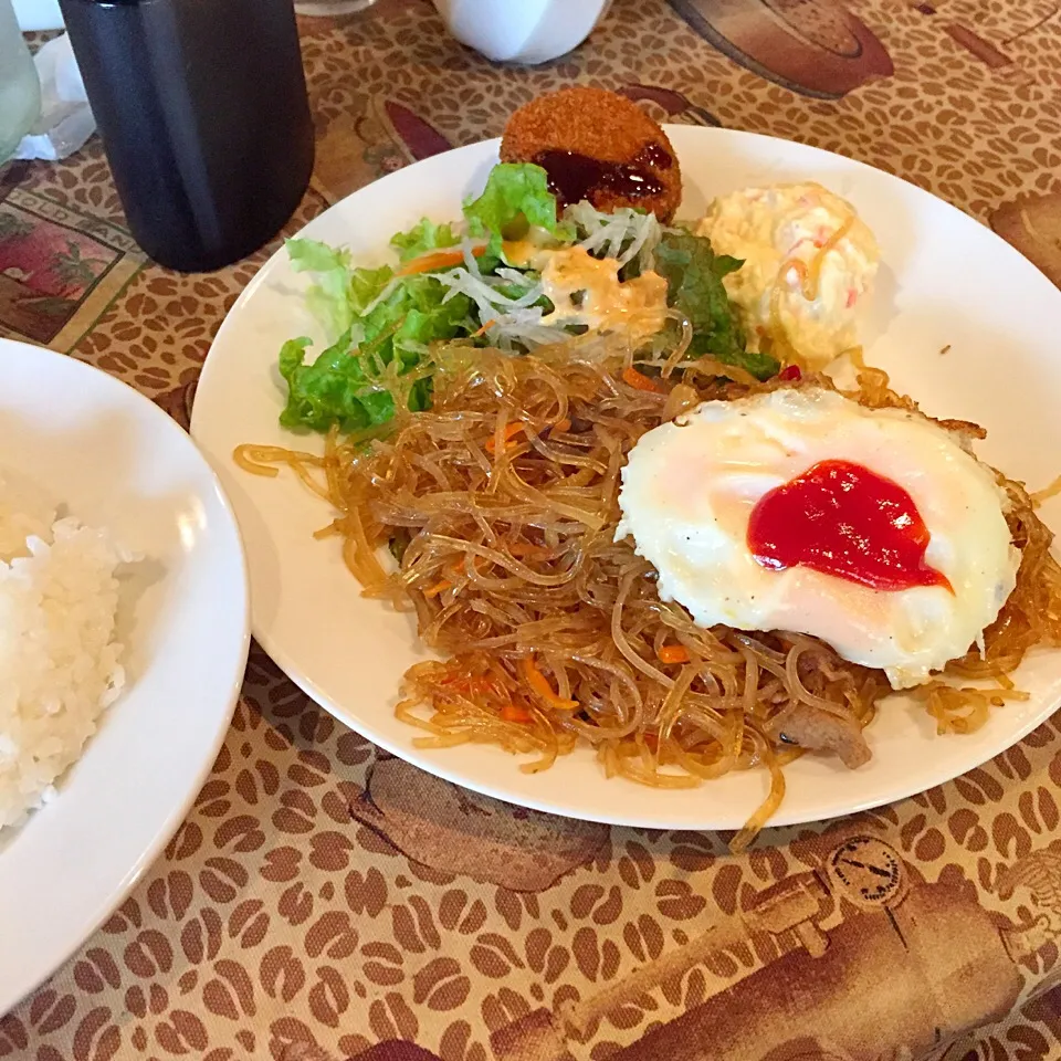 日替わり❗️チャプチェ🍴|すかラインさん