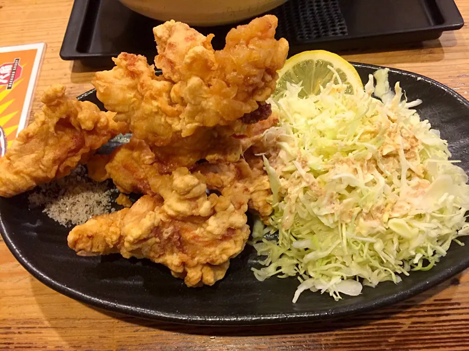 らーめん😙八角🍜でー

カリカリ唐揚げ😋✨|きのすけ〜さん