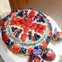 Snapdishの料理写真:Birthday cake|ศริณญา ปัดไธสงさん