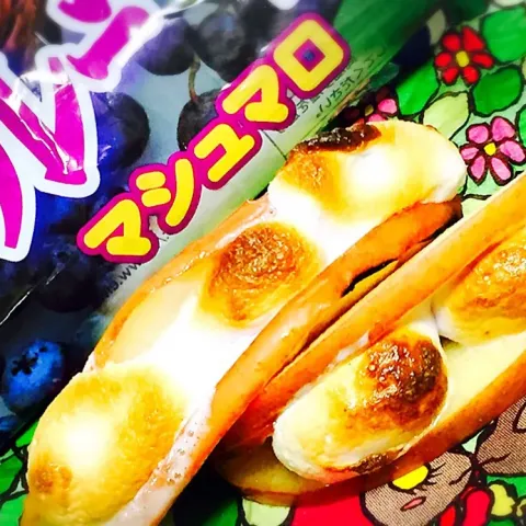 「ブルーベリーマシュマロ」を使ってみたSnapdishの料理・レシピ写真:マシュマロinの焼きリンゴ❤︎