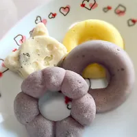 アレルギー対応🍴 白高きび粉で作った揚げないドーナツ🍩|フジちゃんさん