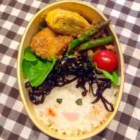 娘の弁当(⁎⁍̴̛ᴗ⁍̴̛⁎)|まりぞぅさん