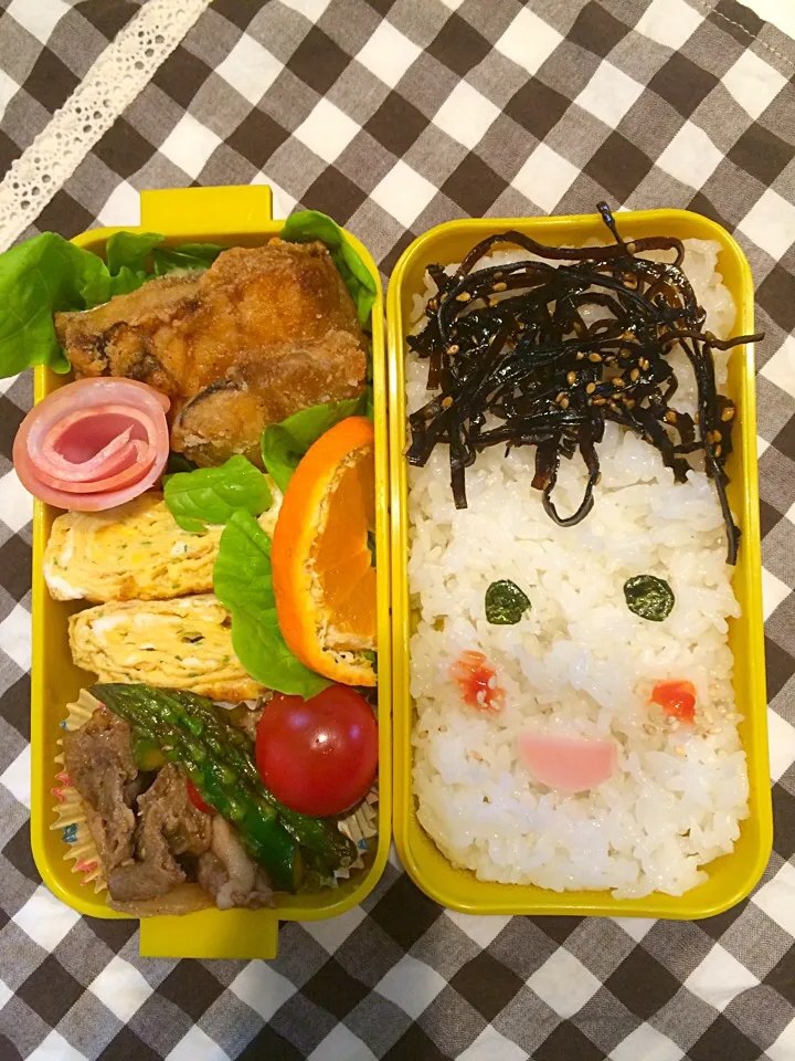 娘の弁当(⁎⁍̴̛ᴗ⁍̴̛⁎)|まりぞぅさん