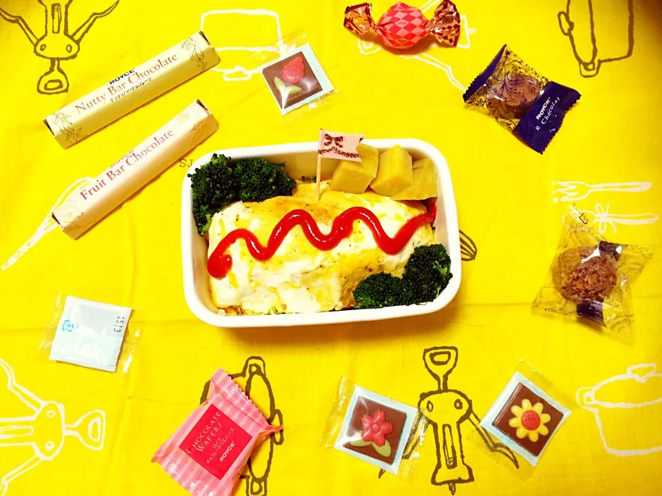 オムライス弁当|えりこ　　　      　　 2016.2.14~さん