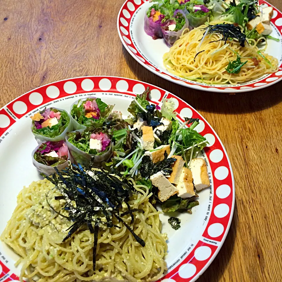 veganワンプレート
子供とランチ
梅干しパスタとアボカドと豆腐のクリームパスタ|makiko_aさん