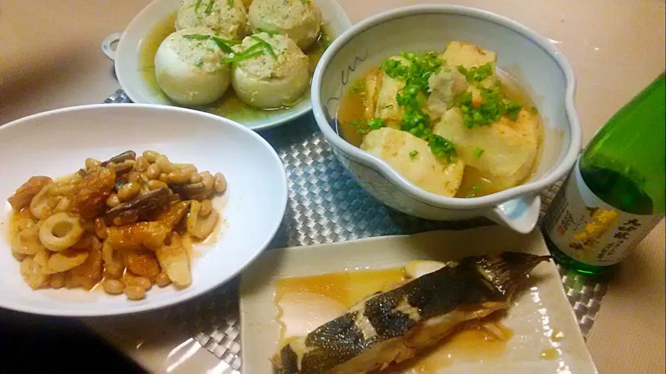 煮魚定食😋|お母の大皿さん