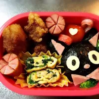 Snapdishの料理写真:保育園弁当★魔女の宅急便|ちょこさん