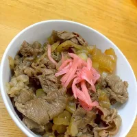 Snapdishの料理写真:初挑戦！牛丼🐄|豆大福さん