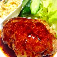 ドでかい☆ハンバーグ