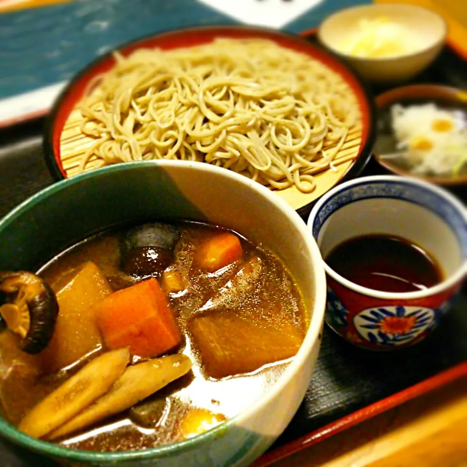 カレーけんちん蕎麦～v(^o^)|たかたかさん