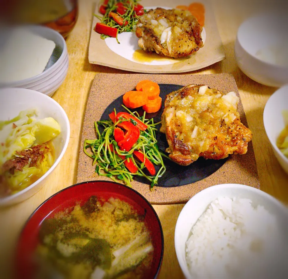 (*´ω｀*) 晩ご飯 ♪ 🐓|Gigi Cafeさん