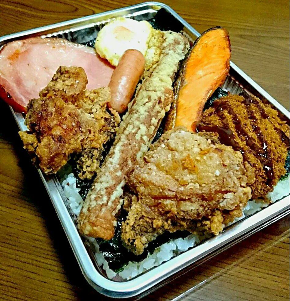 再現してみた(笑)我が家流ㄟ( ▔∀▔ )ㄏHotto Mottoのビッグのり弁🍱😁💦💦|Yukiさん