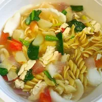 Snapdishの料理写真:Fusily Tom Yam Kai
(Fusily in Tom Yam Chicken and Coconut)|Passawan Hoontrakoonさん