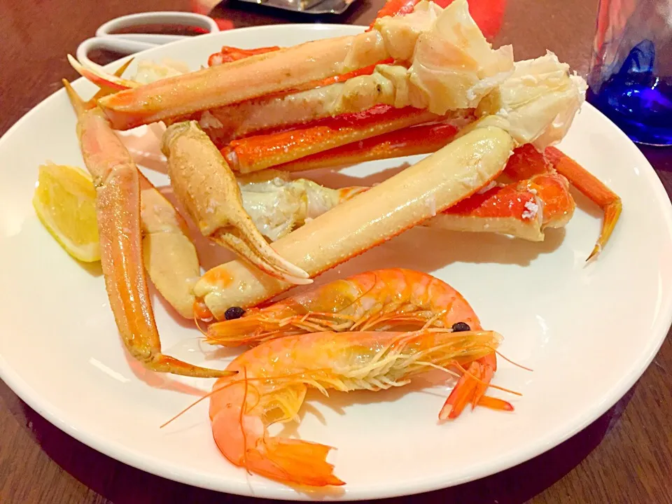 Crab legs & prawn|Sky Blueさん