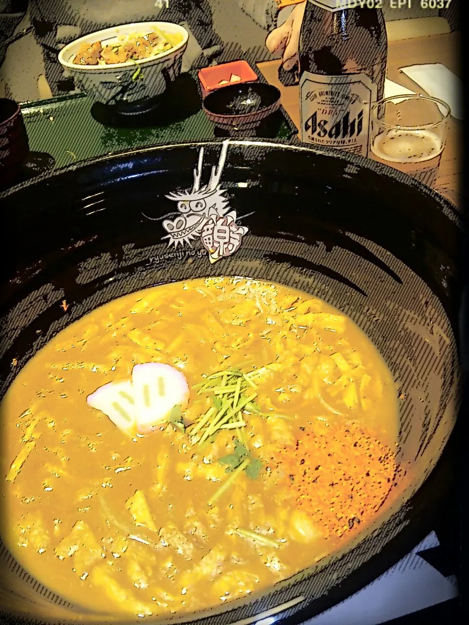 ♨竜泉寺の湯♨くせになる名物カレーうどん・激辛 @湯あがりキッチン一休|のものも🍻さん