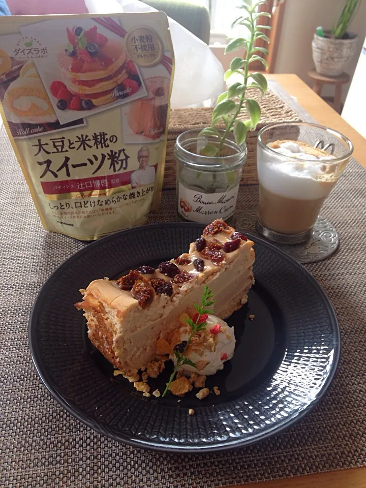 ホームベーカリーでチーズケーキ|D⍢⃝T.RECIPE 管理栄養士さん