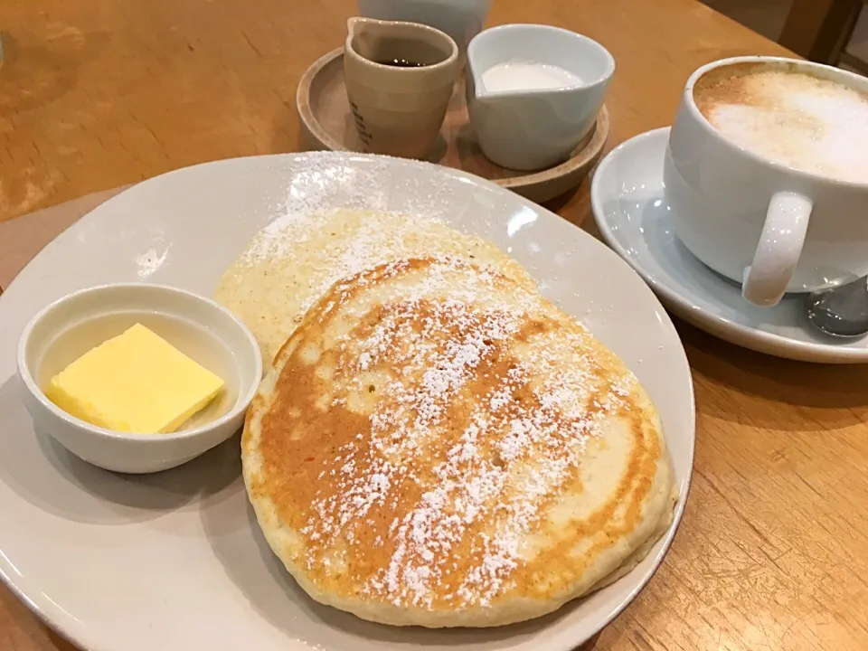 TCカフェのシンプルパンケーキ|junkoさん