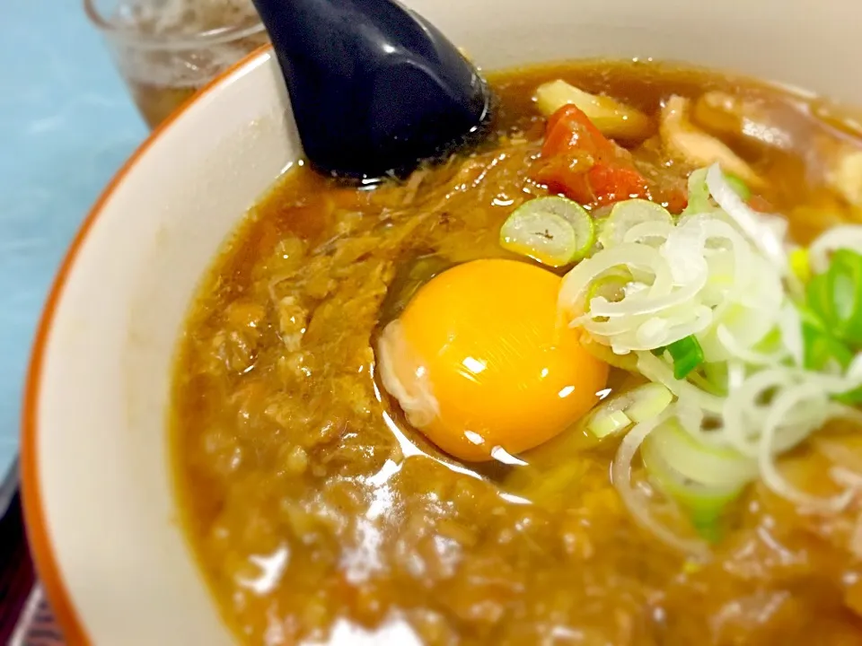 ☆今日の賄い☆ 3/13
カレー煮込みうどん|mamiさん