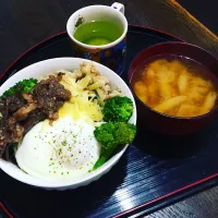 Snapdishの料理写真:アスリート朝ごはん。|chii_daさん