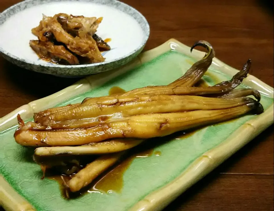 煮穴子😋|あらいぐまのしっぽさん