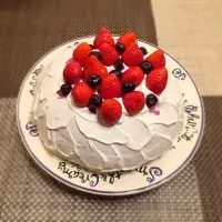 Snapdishの料理写真:苺ドームケーキ|ぬーやんさん