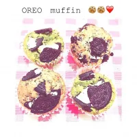 Snapdishの料理写真:OREO muffin🍪❤️|あいなさん