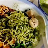 💚Go Green meals💚
#Hakka #ThunderTea #Noodles #HealthyAsAlways #Yummy #Dinner|Donna SanSanさん