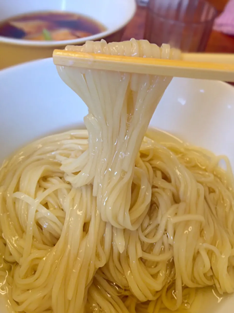 つけ麺の麺@らぁ麺屋 飯田商店|morimi32さん