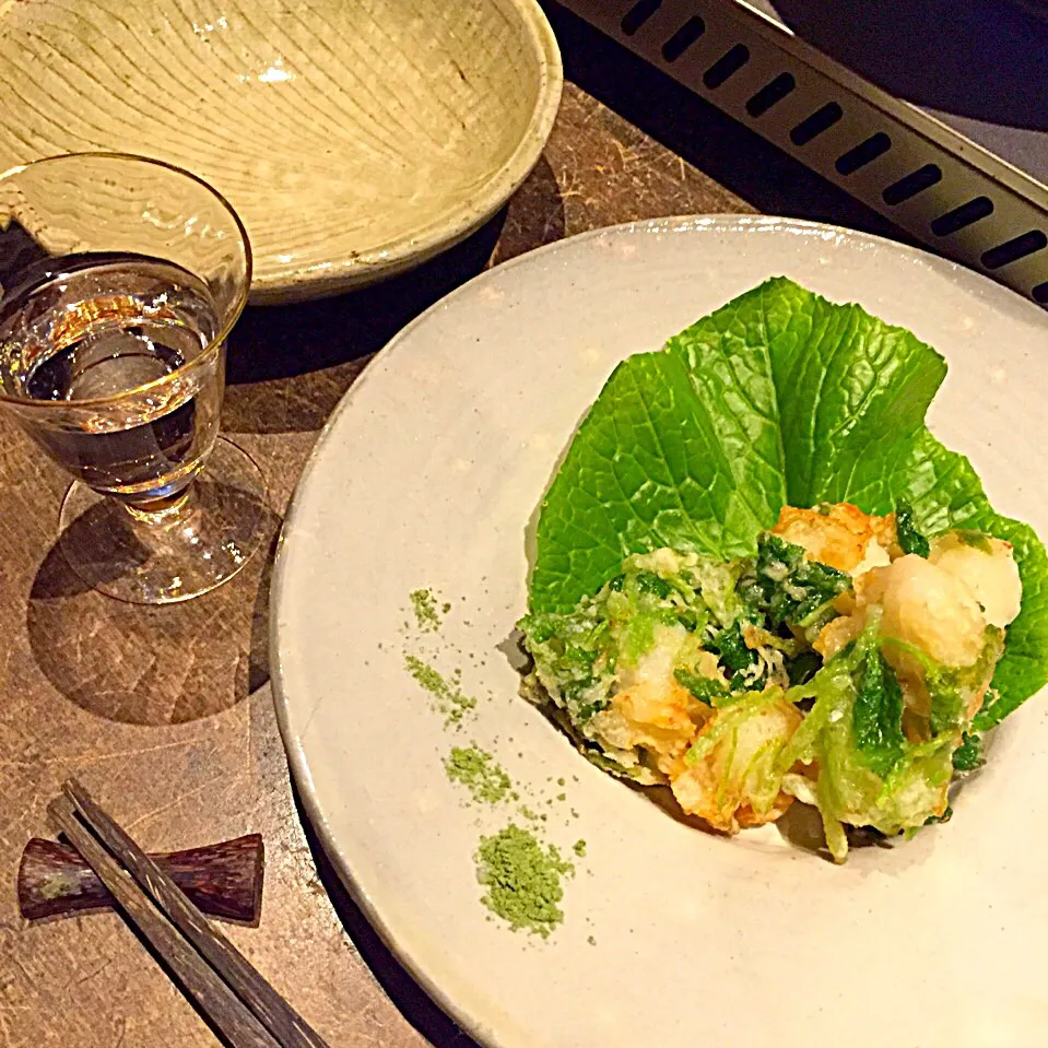 ほたてと三つ葉のかき揚げ|Kaori Shimizuさん