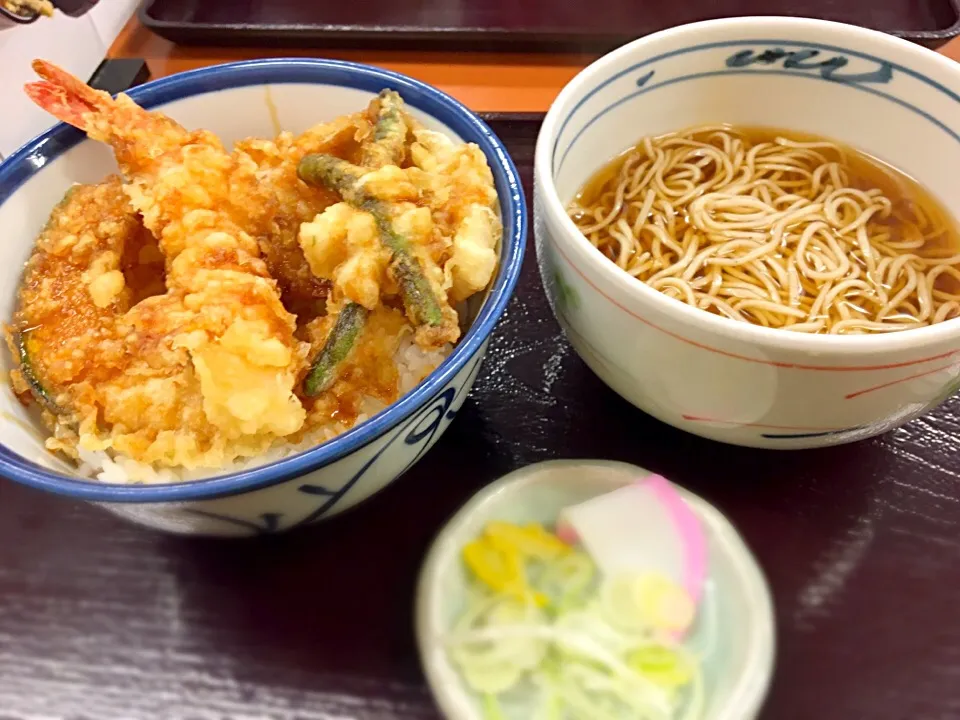 天丼とあたたかいおそば|こさん