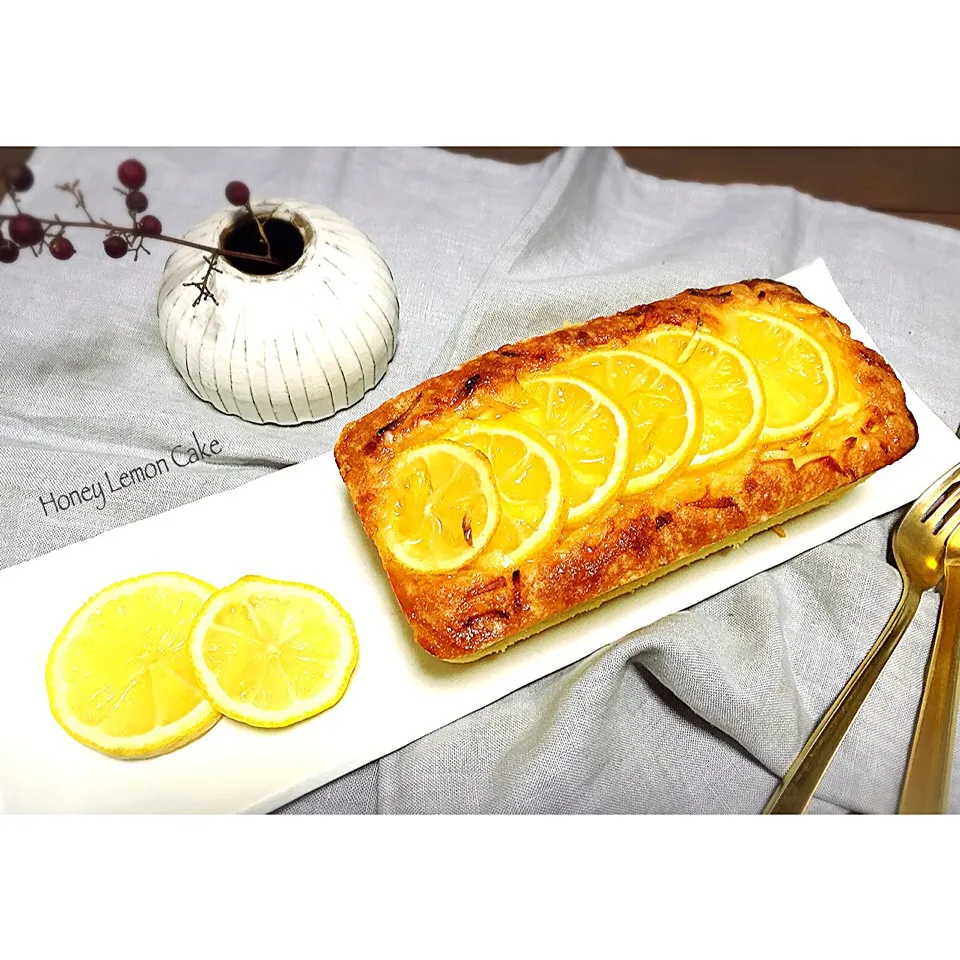 🍯Honey Lemon Cake 🍋🍯|welcomeizumiさん