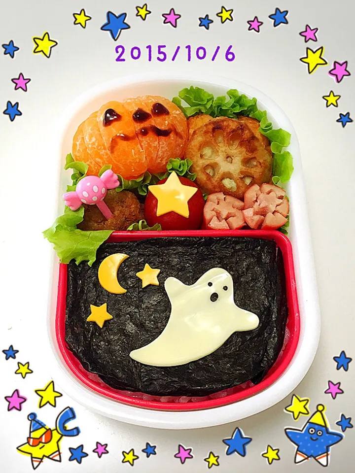 ハロウィンお弁当|ﾃｨｯｷｰ＆ﾐｭﾌｨさん