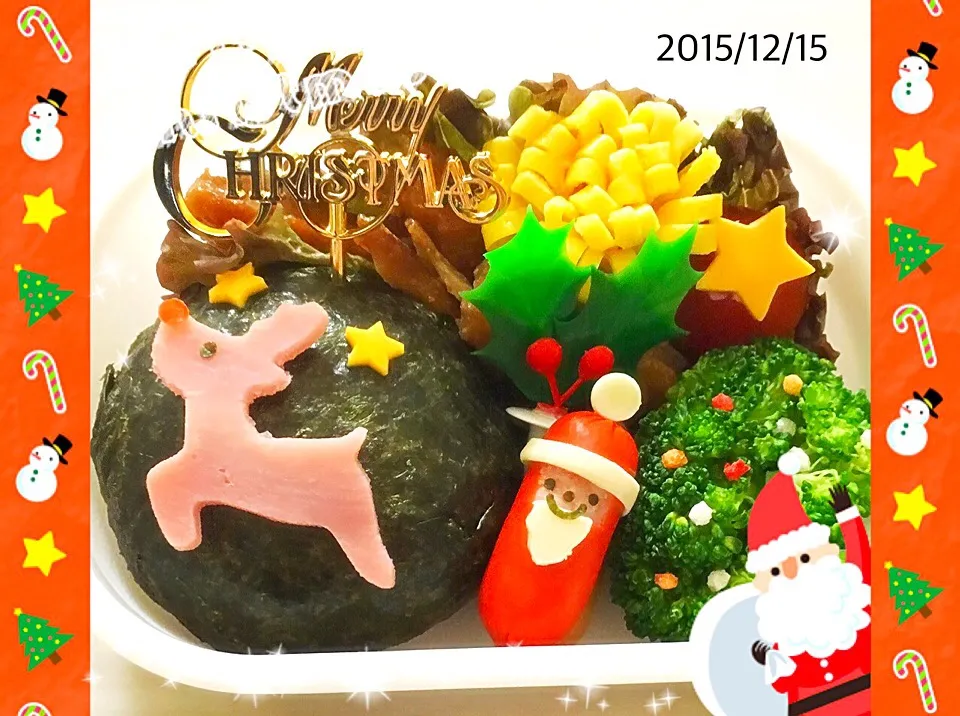 クリスマスパーティお弁当🎄|ﾃｨｯｷｰ＆ﾐｭﾌｨさん