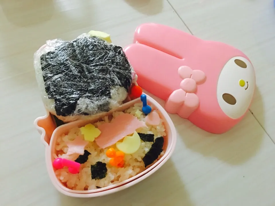 ふわりちゃん(5歳)手作りお弁当
〜はじめてのお弁当作り〜|ﾃｨｯｷｰ＆ﾐｭﾌｨさん