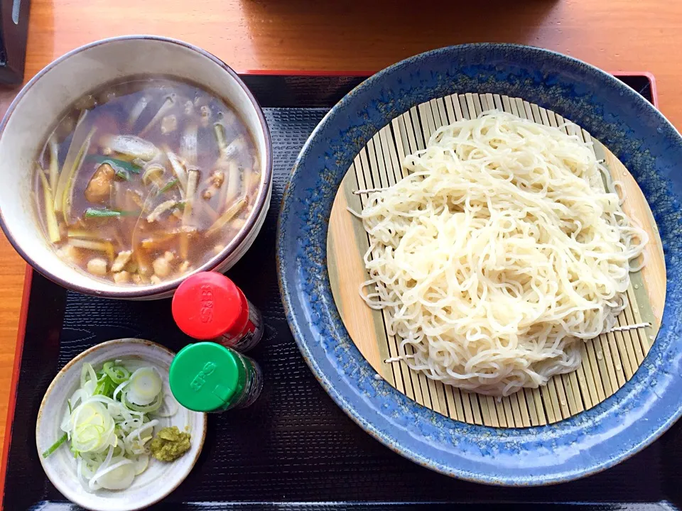 元祖 生そうめん めんめん。とりつけ麺|カウンター嬢さん