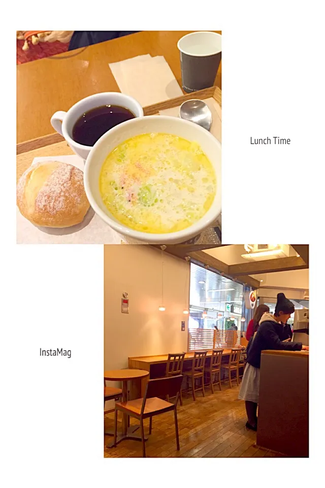 スープストックで遅めランチ🍲💛|まみりんごさん