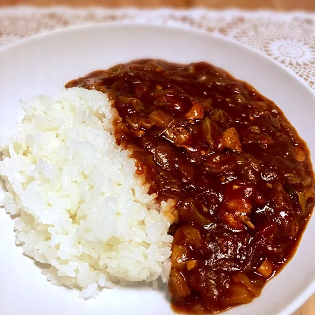 キャベツのトマトカレー|くぅさん