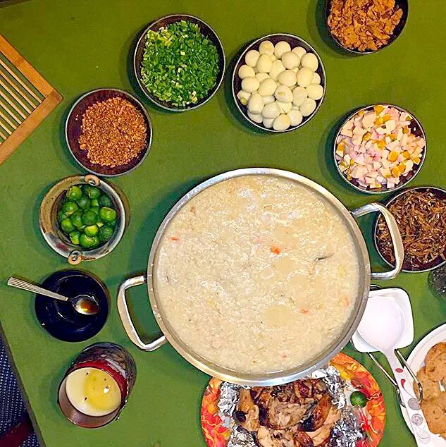 Congee with so many toppings 😍☺️🍴|Food Gardenさん